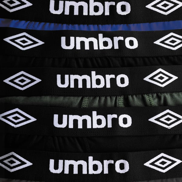 UMBRO alushousut miesten bokserit, 6 pack puuvillaa stretch värimix XL
