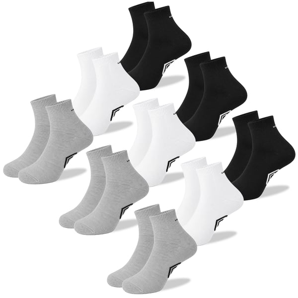 UMBRO herr quarter-strumpor 9 pack bomull farmix 39-42