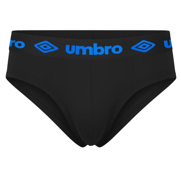 UMBRO undertøj briefs til mænd, 8 pak bomuld stretch farvemix M