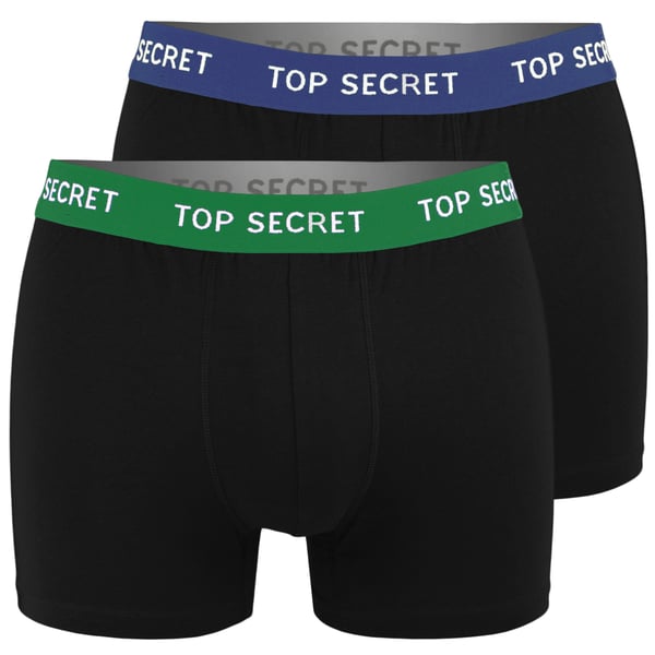 TOP SECRET underkläder boxershorts herr 8 pack bomull stretch färgmix XL