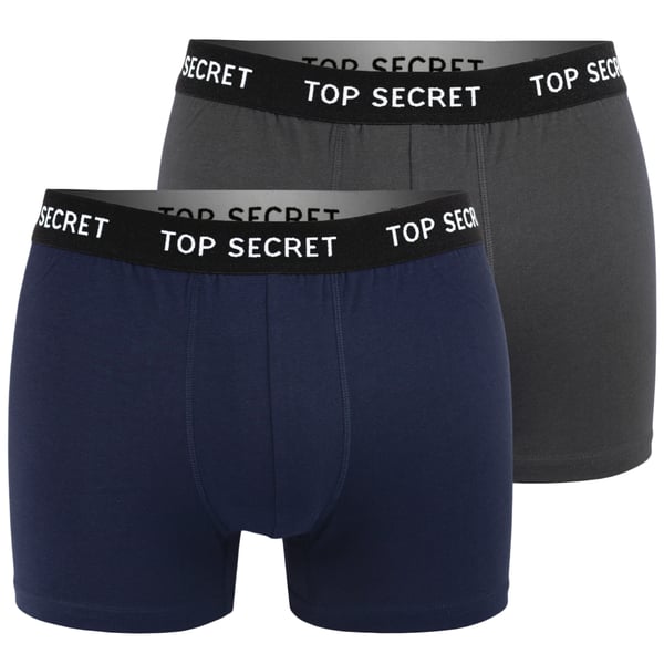 TOP SECRET underkläder boxershorts herr 12 pack bomull stretch färgmix XXL