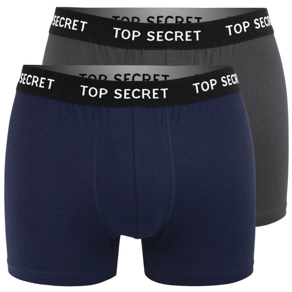 TOP SECRET underkläder boxershorts herr 8 pack bomull stretch färgmix XL