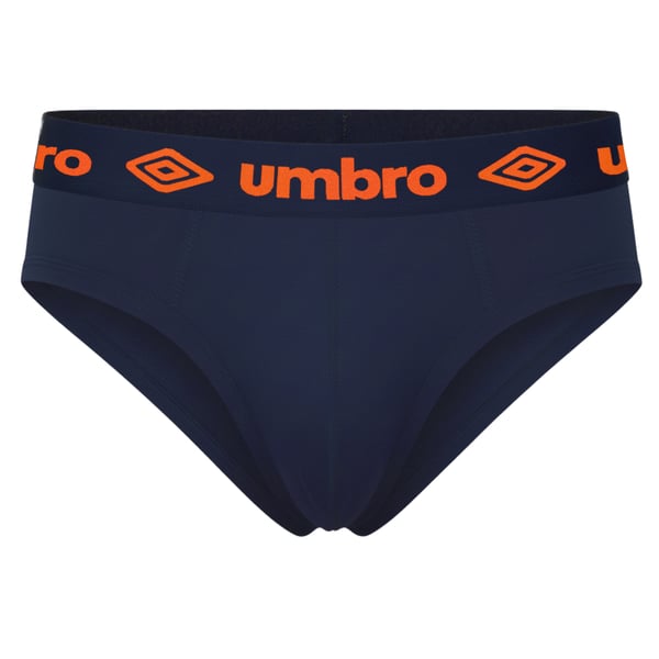 UMBRO undertøj briefs til mænd, 8 pak bomuld stretch farvemix M