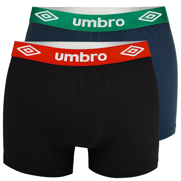 UMBRO underbukser boxershorts til mænd, 6 pak bomuld stretch favermix L