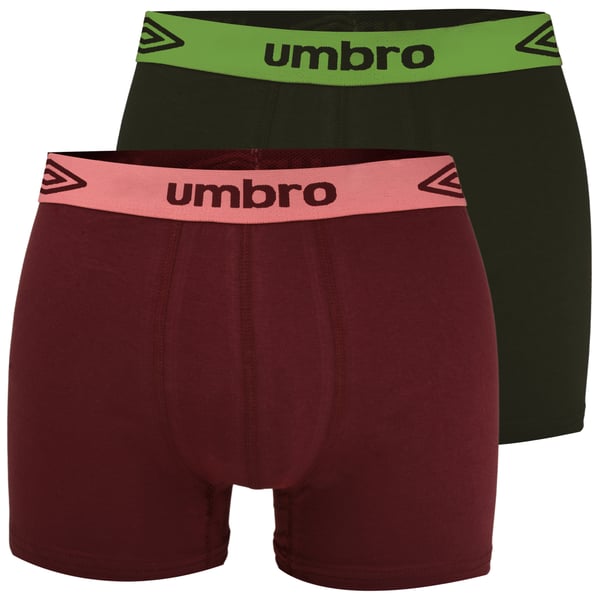 UMBRO alushousut miesten bokserit, 6 pack puuvillaa stretch värimix XL