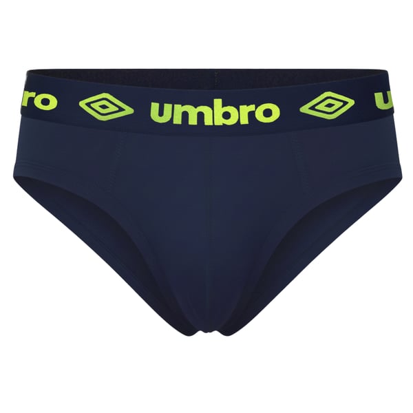 UMBRO undertøj briefs til mænd, 8 pak bomuld stretch farvemix M