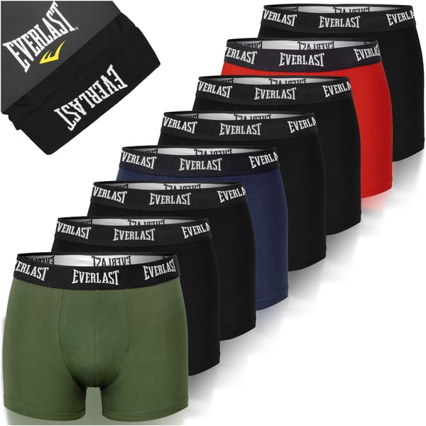 EVERLAST kalsonger herr boxershorts 8-pack bomull stretch fargmix M