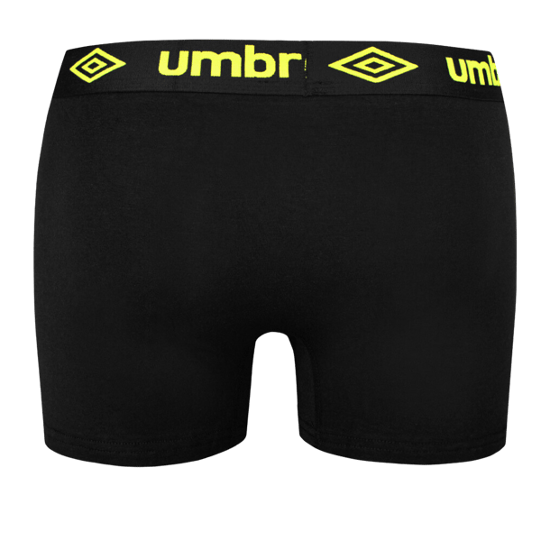 UMBRO underbukser boxershorts til mænd, 8 pak bomuld stretch sorte XL