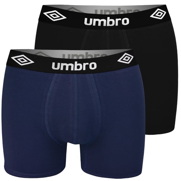 UMBRO underbukser boxershorts til mænd, 4 pak bomuld stretch favermix L