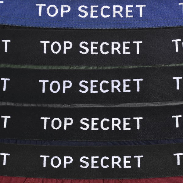 TOP SECRET underkläder boxershorts herr 8 pack bomull stretch färgmix XL