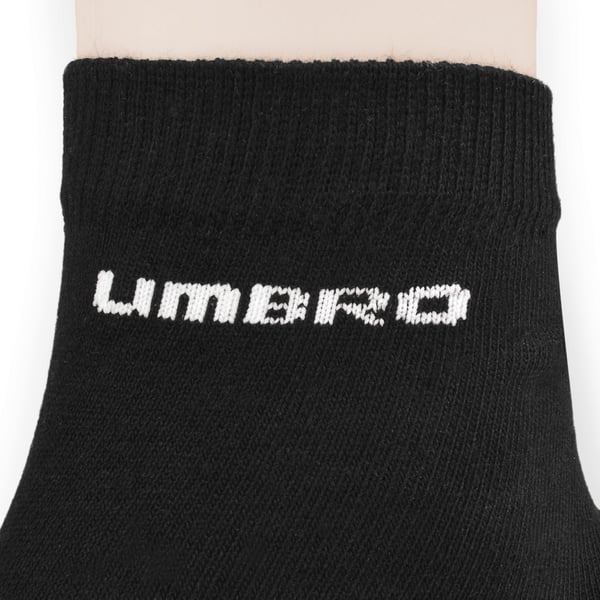 UMBRO herre quarter-strømper 9 pak bomuld sorte 43-46