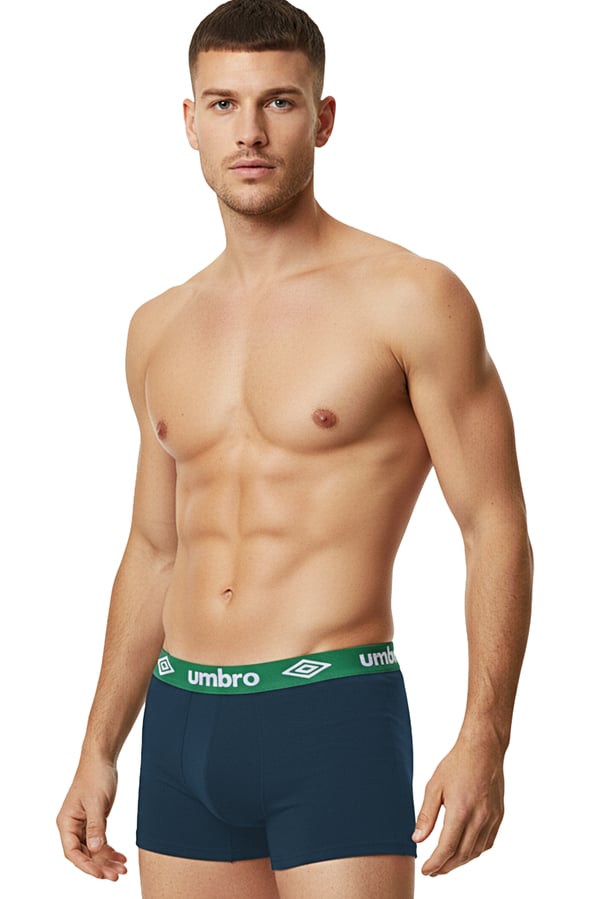 UMBRO alushousut miesten bokserit, 4 pack puuvillaa stretch värimix M