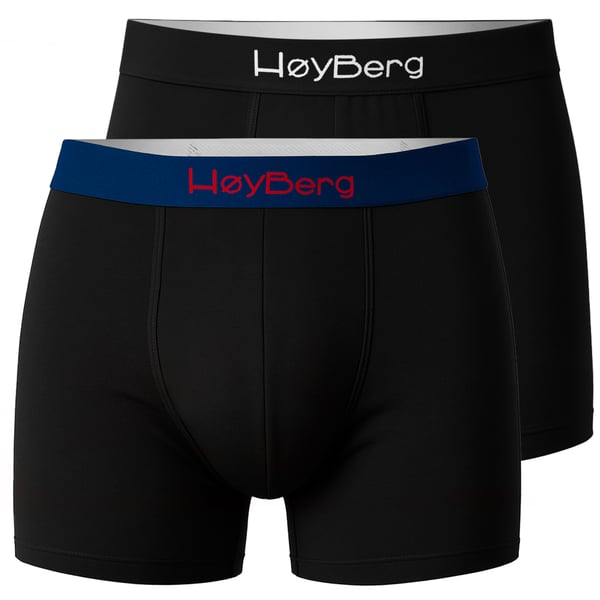 HøyBerg herr boxershorts 6 pack, bomull stretch, Scandinavian style L