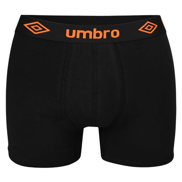 UMBRO underbukser boxershorts til mænd, 4 pak bomuld stretch sorte L
