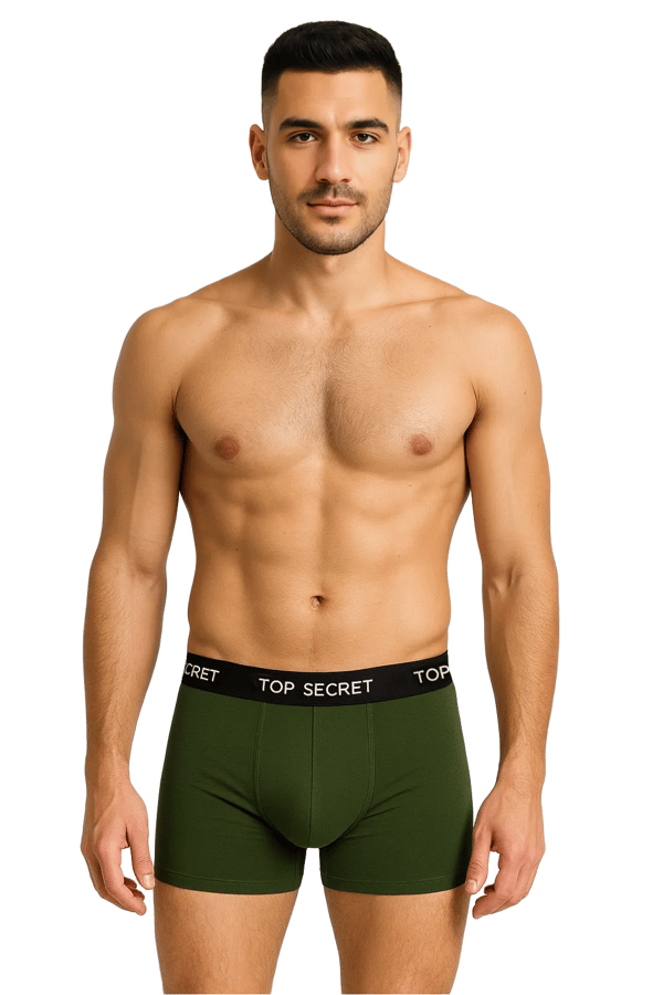 TOP SECRET underkläder boxershorts herr 4 pack bomull stretch färgmix XXL