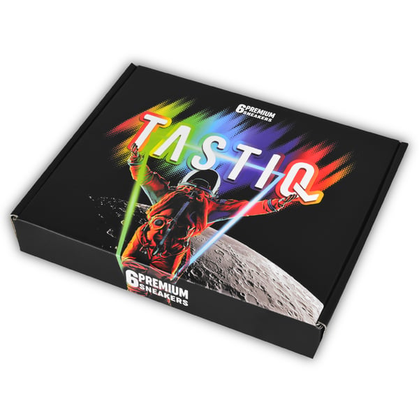 Tastiq Premium 6 Pairs - Miesten puuvillasukat, miesten lyhyet lenkkarisukat 39-42