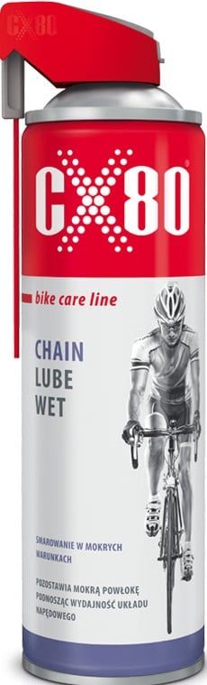 VÅDT SMØREMIDDEL TIL CYKELKÆDE DUO SPRAY 500ML - CX-48326
