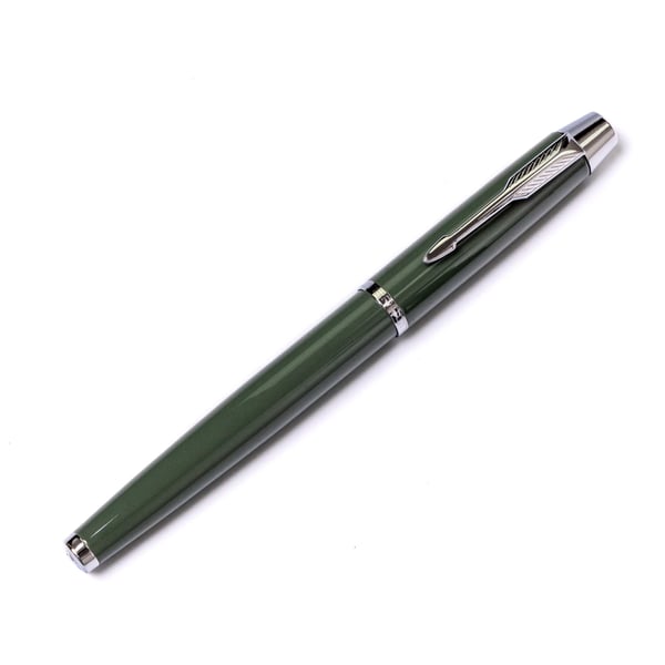 PTN 222-GB-8556 Grøn-Sølv Kuglepen i Æske