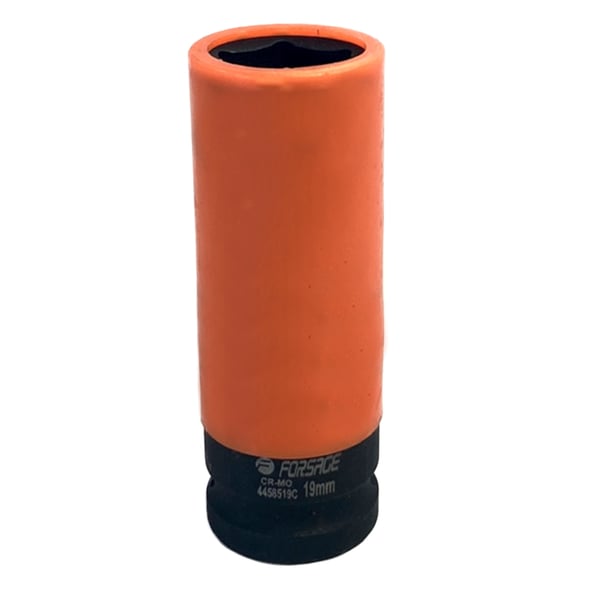 1/2 slagtop til 19 mm aluminiumsfælge, 6-kant