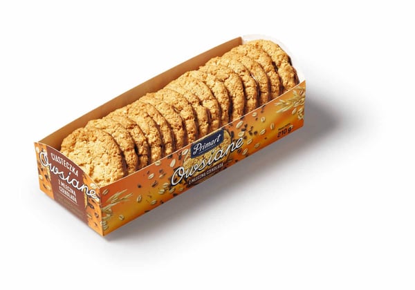 Primart Kaurakeksit maitosuklaassa 210g Primart Kaurakeksit maitosuklaassa 210g