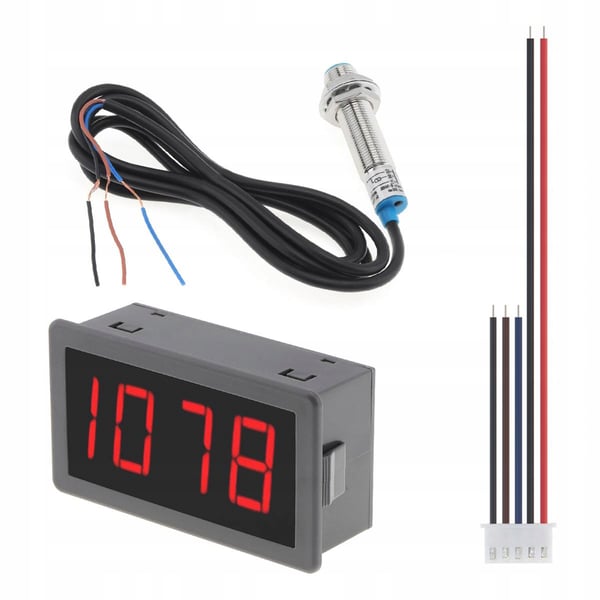 CF5135C-Z digital varvräknare med LED-display