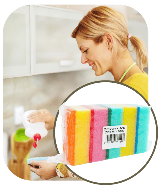 Ferri/MAXI skursvamp, 5-pack
