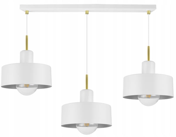 MODERNE LOFTHÆNGELAMPE, METAL LAMPESKÆRM