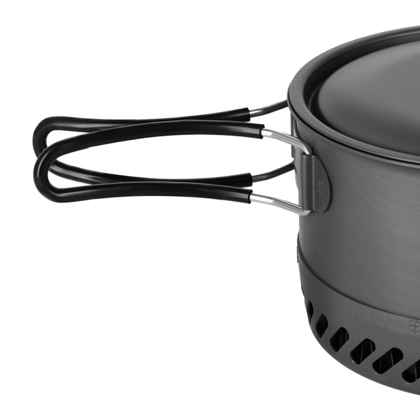 NC4203 Turist gryde med radiator aluminium med låg 1000ml Nils Camp