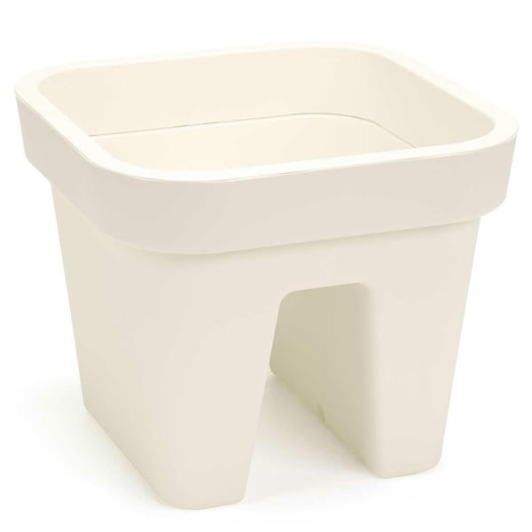 Lys-kaide-kukkaruukku, kermanvärinen 29 cm