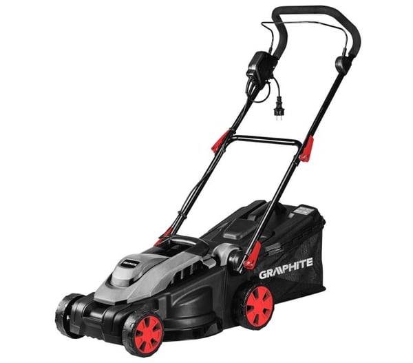 SÄHKÖKÄYTTÖINEN RUOHONLEIKKURI 1500 W, LEIKKUULEVEYS 360 MM - T 59G474