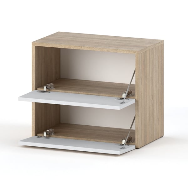 KELKÄKAAPPI SONOMA OAK WHITE 60 CM