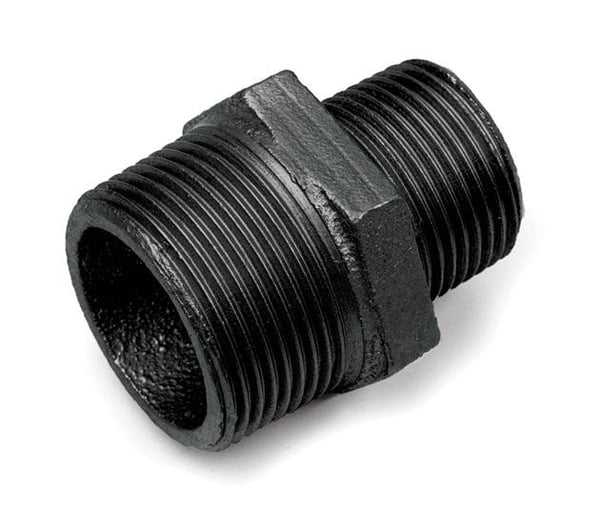 Sort reducerende nippel 3/4 x 1/2 Sort reducerende nippel 3/4 x 1/2