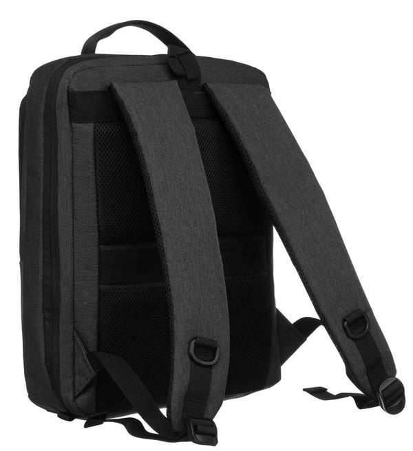 Reseryggsäck med plats för dator och USB-port - Peterson