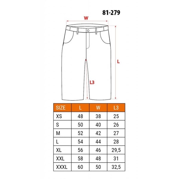 KORTE DENIMBUKSER STØRRELSE L - T N81-279L