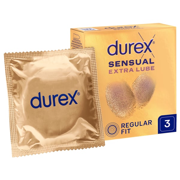 Durex Sensual - Ekstra glidecreme 3 stk.