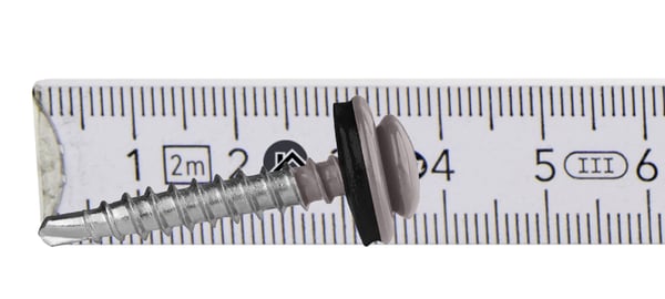 GTFP panhovedskruer 4,8x35mm RAL 9007