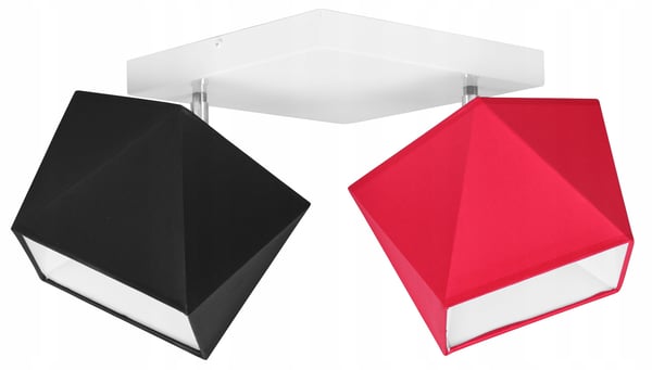 Lampeskærm Diamant Loftlampe Flere Farver