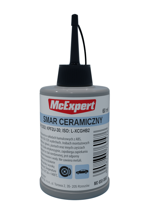 KERAMISK FEDTFLASKE MED BÆLG 60ML - MC-650-0660