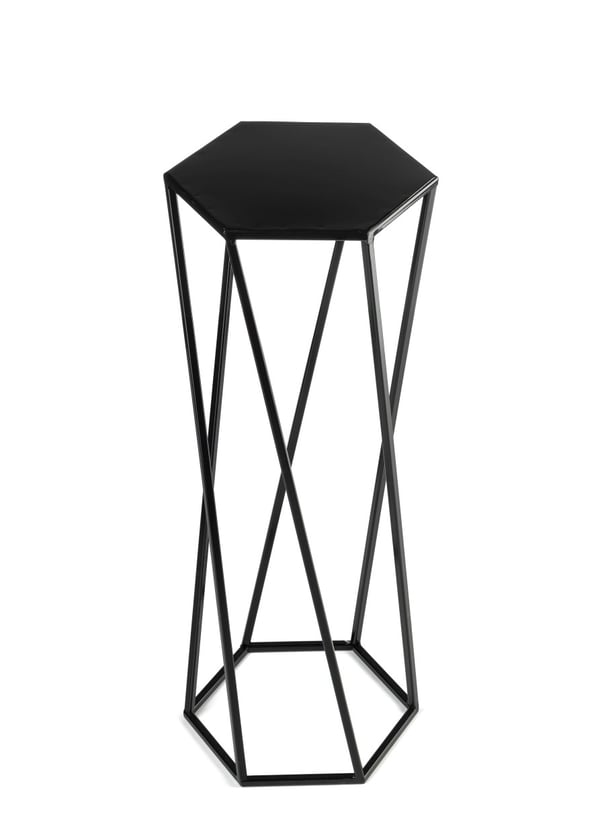 Kukkateline kasveille musta 70 cm