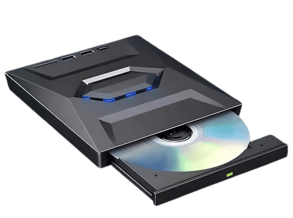 Ekstern CD DVD RW 5 i 1 USB 3.0 type optisk drev CD