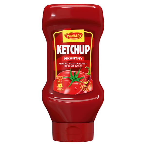 Winiary Tulinen Ketsuppi 450 g
