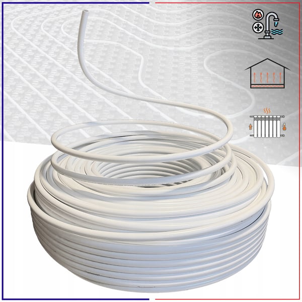 PEX-putki 16 mm lattialämmitykseen - PEX/Al/PE 16/2 - Osta metritavarana