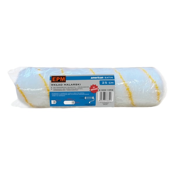 AKRYLMÅLNINGSINSÄTT 12MM 25CM AMERIKANSK SATIN - E-300-1092