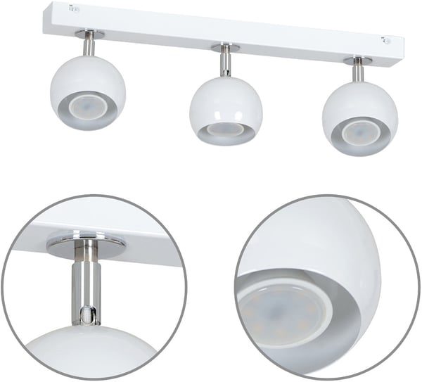 Moderne loftslampe BALL Spot med LED