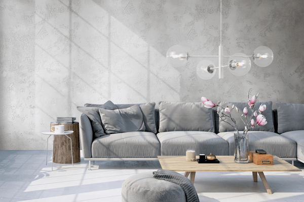 VICENZA HÆNGELAMPE HVID KROM 4 STK. FLAD KLAR LAMPE E14