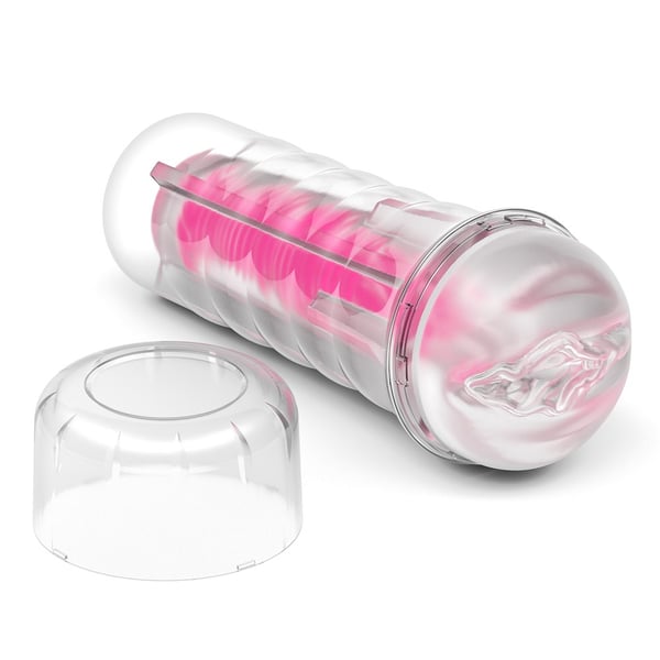Lovetoy Lumino Play masturbator rosa glöd 8,5" Lovetoy Lumino Play masturbator rosa glöd 8,5"