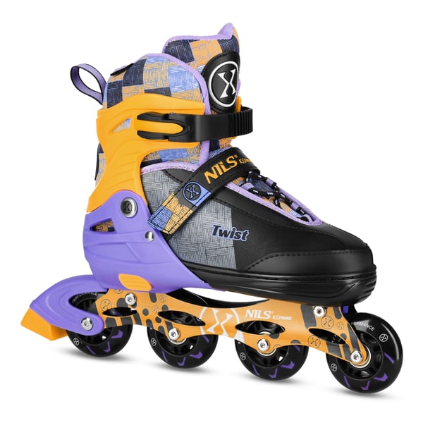 Twist rullar gula storlek S(31-34) NA13810 Nils Extreme