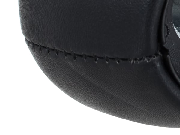 Opel Vectra C FL 05-08 5-växlad växelspaksknopp i svart ECO-läder