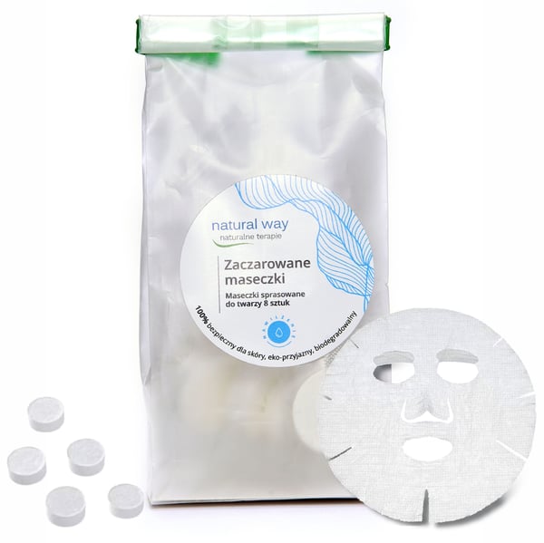 Natural Way Enchanted kosteuttavat kasvonaamiot 8 kpl