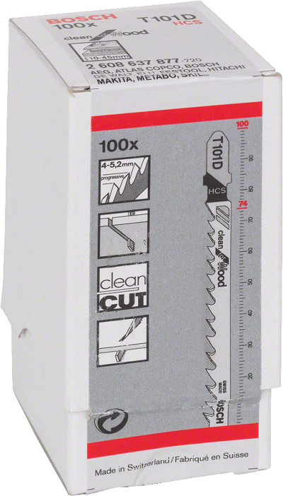 STIKSAVSBLAD T101D 100 STK. - B 2608637877